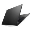 Notebook Lenovo IdeaPad 1i Meio Aberto Visto de Trás
