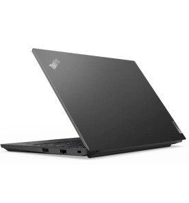 Notebook Lenovo ThinkPad E14 Gen 3 Parte de Trás na Cor Preto