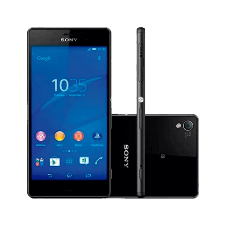 Smartphone Sony Xperia Z3 TV Digital D6643 Preto - 4G - 16GB - 20Mpx - Android 6.0.1 Marshmallow