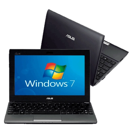 Netbook Asus 1025C-GRY059S - Intel Atom Dual Core N2600 - RAM 2GB - HD 500GB - Tela LED de 10.1'' - Cinza - Windows 7 Starter 