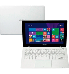 Notebook Asus X200MA-CT204H - Intel Dual Core - RAM 2GB - HD 500GB - LED 11.6" Touchscreen - Windows 8.1 - Branco