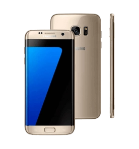 Smartphone Samsung Galaxy S7 Edge Dourado - 32GB - 4G - 12MP - 5.5" - Android 6 Marshmallow