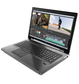 Notebook HP Elitebook 8770W Mobile Workstation - Intel Core i7-3520M - NVIDIA Quadro - RAM 4GB - HD 320GB - Windows 10