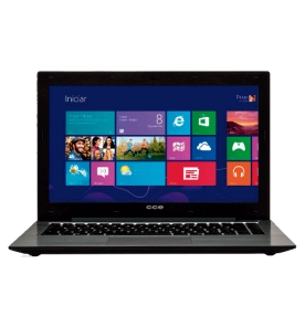 Notebook CCE Ultra Thin T325 - HD 500GB - RAM 2GB - Intel Core i3-3217U - LED 14" - Windows 8