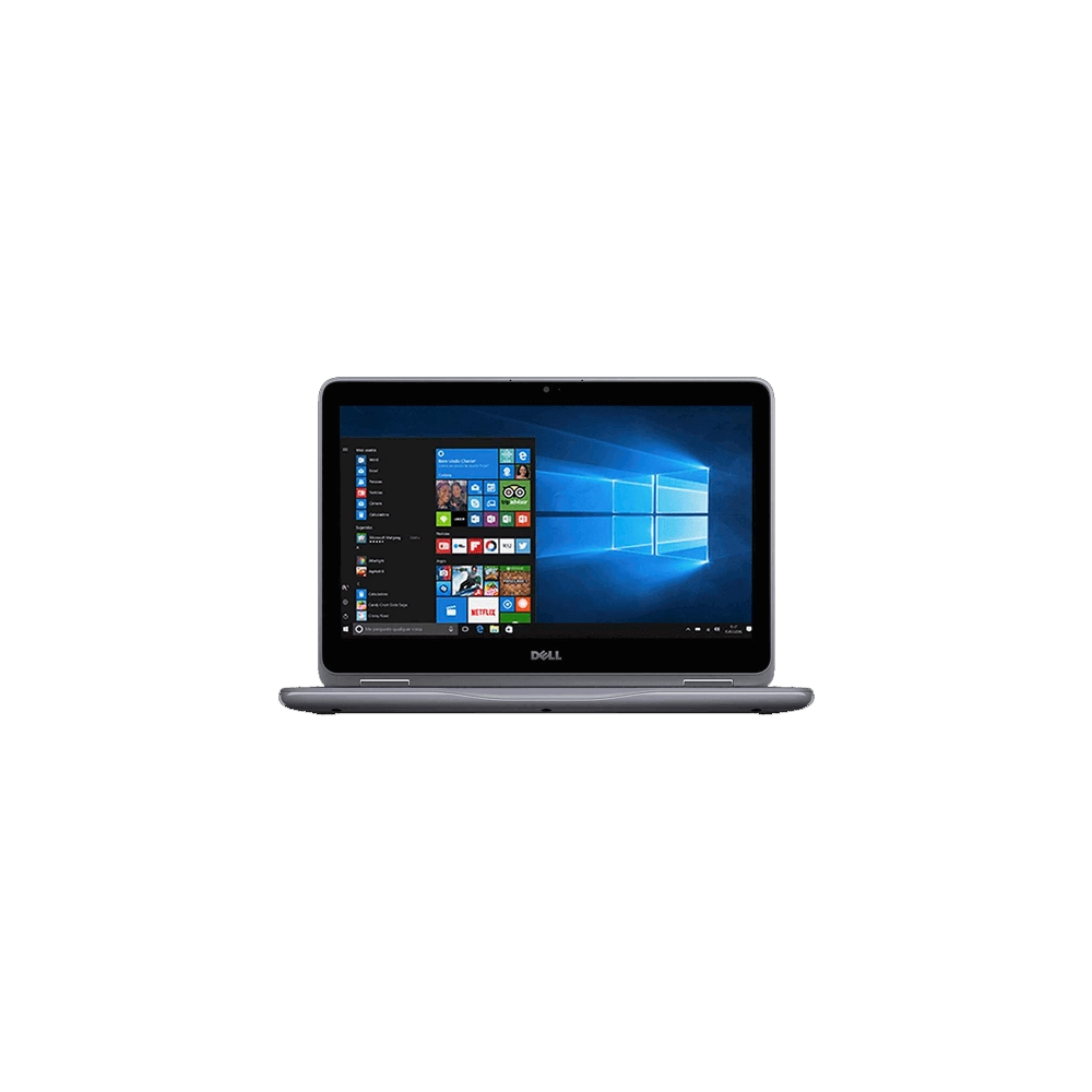 Notebook 2 em 1 Dell Inspiron 11 3000 - Intel Pentium N3710 - RAM 4GB - HD 500GB - Touchscreen - Tela LED 11.6" - Windows 10
