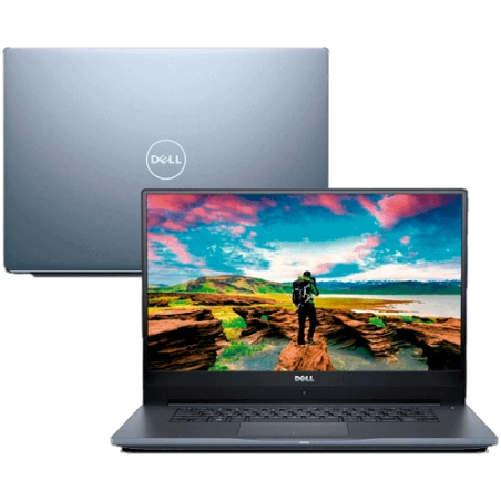 Notebook Dell Inspiron Ultrafino 15 7000 Intel Core i7-8550U Geforce MX150 RAM 16GB - HD 1TB - SSD 128GB 15.6" Windows 10