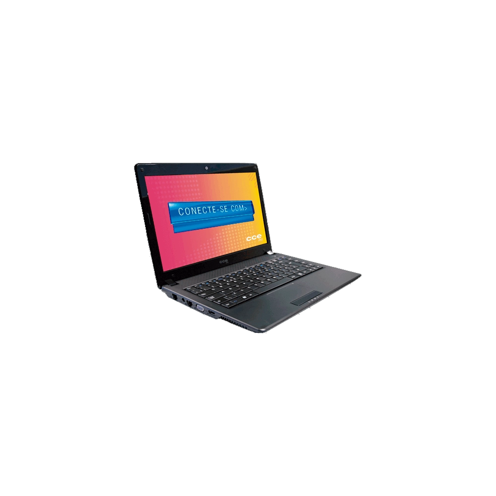 Notebook CCE Win SCL - Preto - Intel Celeron - RAM 2GB - HD 320GB - Tela 14" - Unix