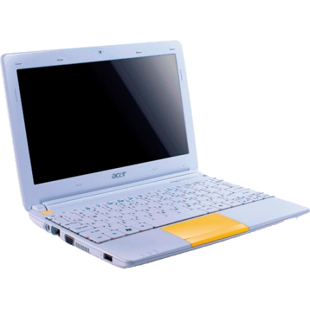 Netbook Acer Aspire One Happy 2-1614-XC - Intel Atom N570 - RAM 2GB - HDD 500GB - Tela 10".1 LED - Amarelo - Windows 7 Starter