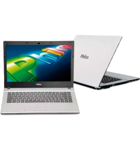 Notebook Philco 14G2-B124WS - Dual Core - RAM 2GB - HD 500GB - Tela 14" - Branco - Windows 7 Starter
