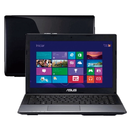 Notebook Asus X45C-VX083H - Intel Core i3-2328M - RAM 4GB - HD 500GB - LED 14" - Windows 8