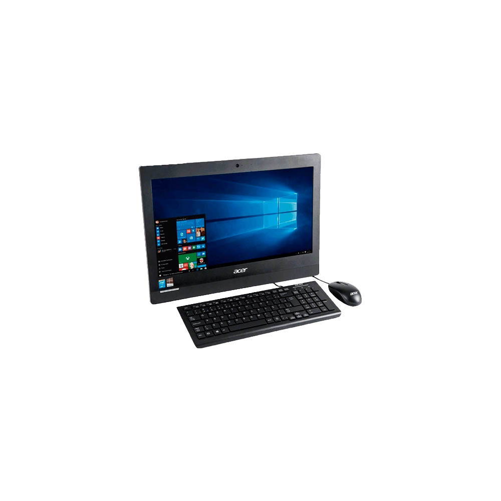 Computador Acer AZ1100-BR20S All in One - LCD 20.1'' AMD E-350 - Ram 2GB - HD 500GB - Windows 7 Home Basic
