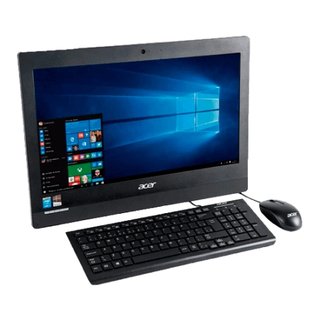 Computador Acer AZ1100-BR20S All in One - LCD 20.1'' AMD E-350 - Ram 2GB - HD 500GB - Windows 7 Home Basic