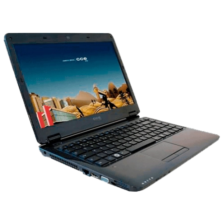 Notebook CCE Win D23L – Intel Core i3 – 320GB HD – 2GB RAM -  Linux – Tela LED 14” 
