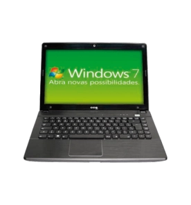 Notebook CCE Iron 533B - Intel Core i5-2410M - RAM 3GB - HD 320GB - Windows professional