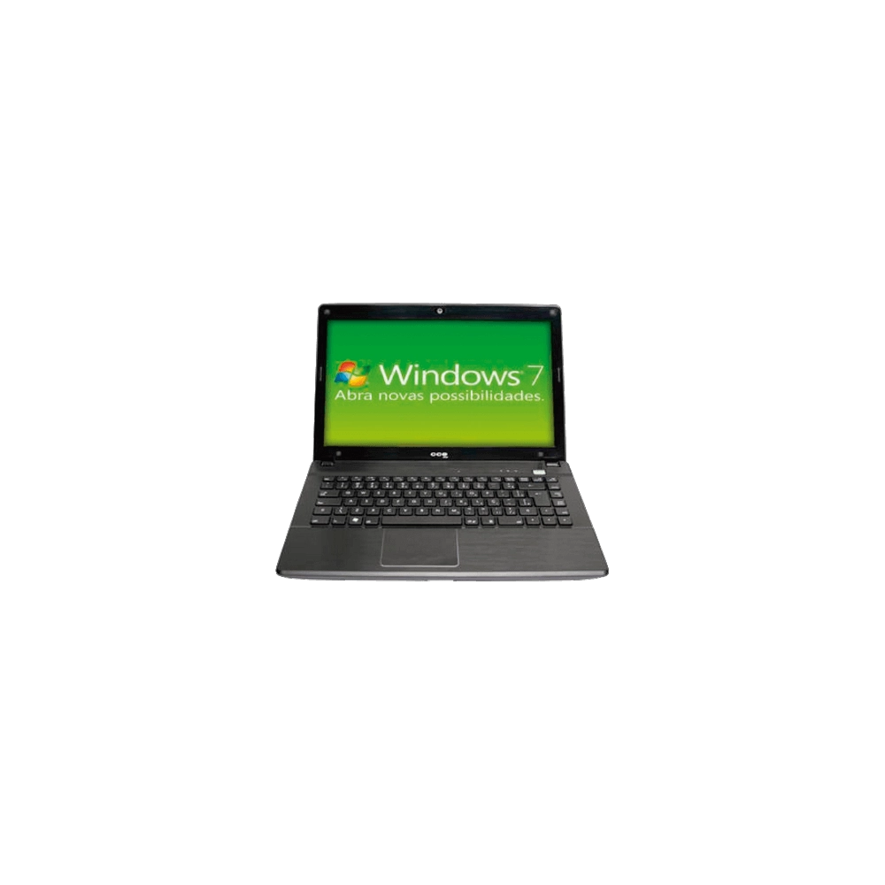 Notebook CCE Iron 533B - Intel Core i5-2410M - RAM 3GB - HD 320GB - Windows professional