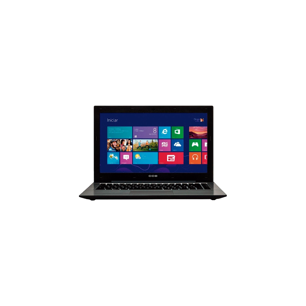 Notebook CCE Ultra Thin S345 - Intel Core i3-3217U - HD 500GB - RAM 4GB - LED 13,3" - Windows 8
