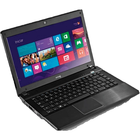 Notebook CCE Win D45L - i3-330M - 500GB HD - 4GB RAM - LED 14" - Gravador DVD