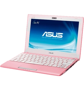 Netbook Asus 1025C-PIK036S - Intel Dual Core N2600 - RAM 2GB - HD 500GB - Tela LED de 10.1'' - Rosa - Windows 7 Starter