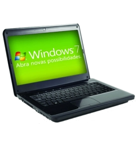 Notebook Positivo SIM+ 7635 - Intel Core i5-2410M - RAM 2GB - HD 500GB - Tela 14" - Windows 7