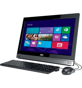 Computador All in One AOC EVO - 20A25U-W81SL - Dual Core - RAM 2GB - HD 500GB - Tela 19.5" - Windows 8.