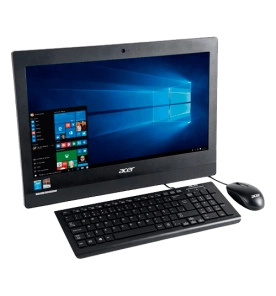 Computador All In One Acer Aspire AZ1-751-BR12 Preto - Intel Core i3-5015U - 4GB RAM - 1TB HD - Tela LCD 19.5" - Windows 10 Home