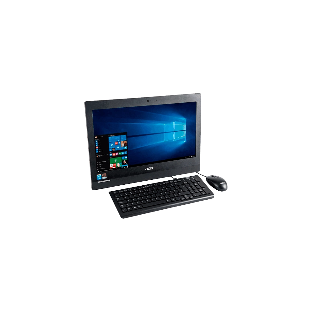 Computador All In One Acer Aspire AZ1-751-BR12 Preto - Intel Core i3-5015U - 4GB RAM - 1TB HD - Tela LCD 19.5" - Windows 10 Home