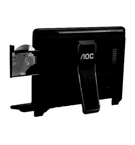 Computador All in One AOC OF201Z001BRYL2314 - HD 500GB - RAM 2GB - AMD E-350 - Tela 20" - Windows 7 Starter