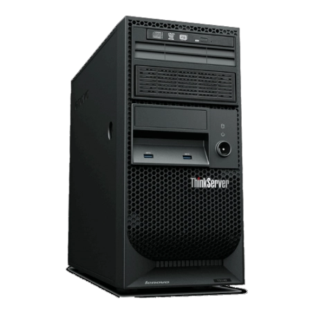 Servidor Lenovo ThinkServer TS140 E31225 - Intel Xeon - RAM 4GB - HD 500GB