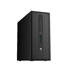 Computador Desktop HP ProDesk 600 G1 TWR - Intel Pentium G3240 - RAM 4GB - HD 500GB - Windows 7 Home Premium