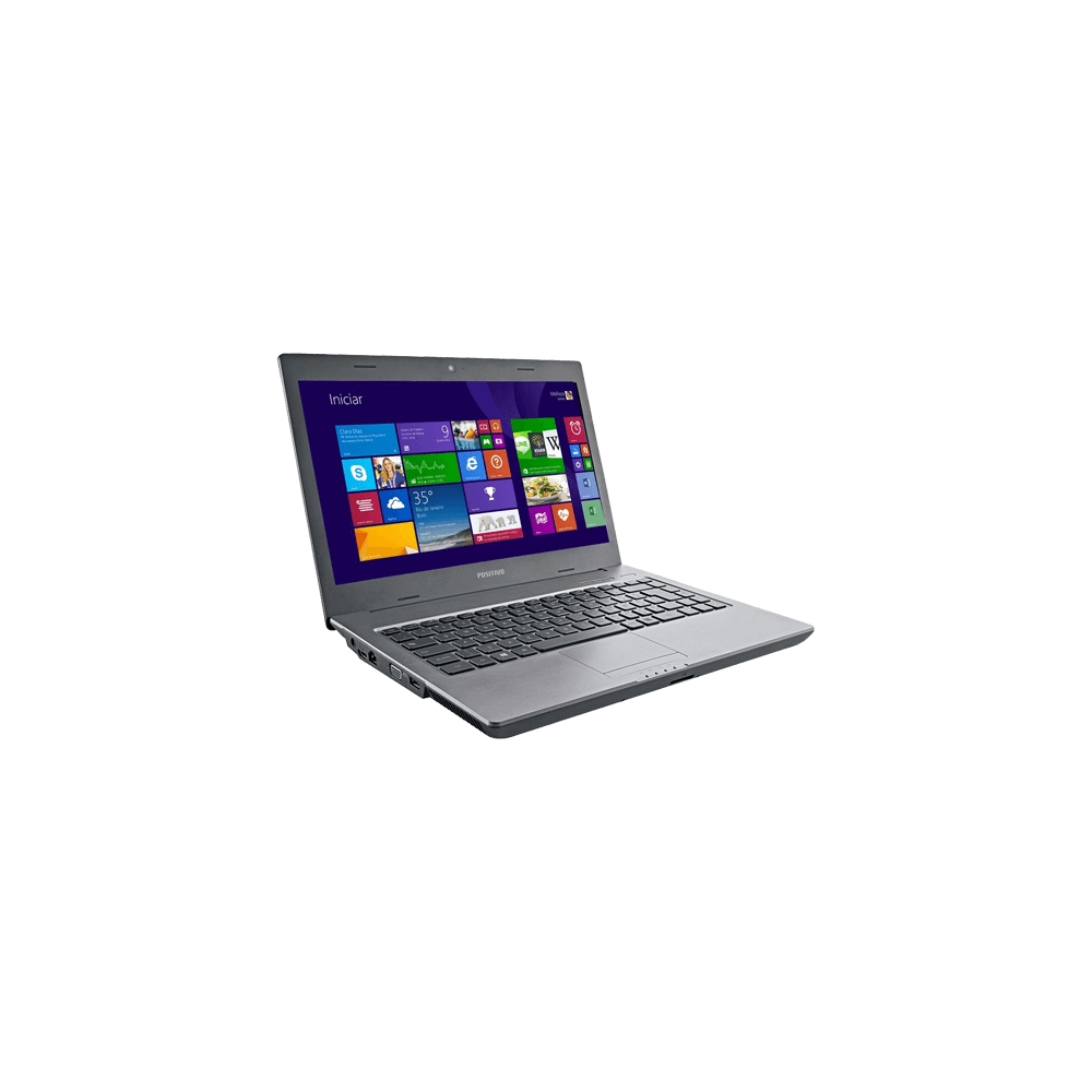 Notebook Positivo Sim+ 5665M - Intel Core i7-3612QM - RAM 4GB - HD 500GB - Tela 14" - Windows 8
