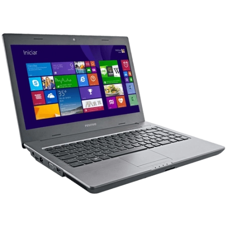 Notebook Positivo Sim+ 5665M - Intel Core i7-3612QM - RAM 4GB - HD 500GB - Tela 14" - Windows 8
