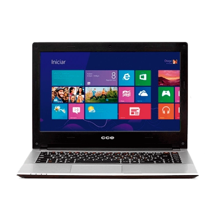 Notebook CCE Ultra Thin HT345TV com TV - Intel Core i3- HD 500GB - RAM 4GB - LED 14" Touchscreen - Windows 8
