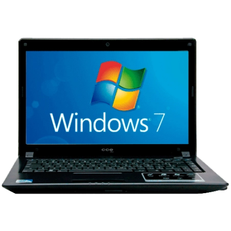 Notebook CCE WIN BPS - Intel Pentium B950 - RAM 2GB - HD 500GB - LED 14" - Windows 7 Starter