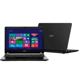Notebook  CCE W125 - Intel Pentium B950 - RAM 2GB - HD 500GB - LED 14" - Windows 8