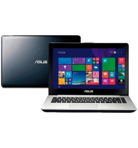 Notebook Asus Vivobook S451LA-CA046H - RAM 8GB - Intel Core i5-4200U - HD 500GB - LED 14" Touchscreen - Windows 8