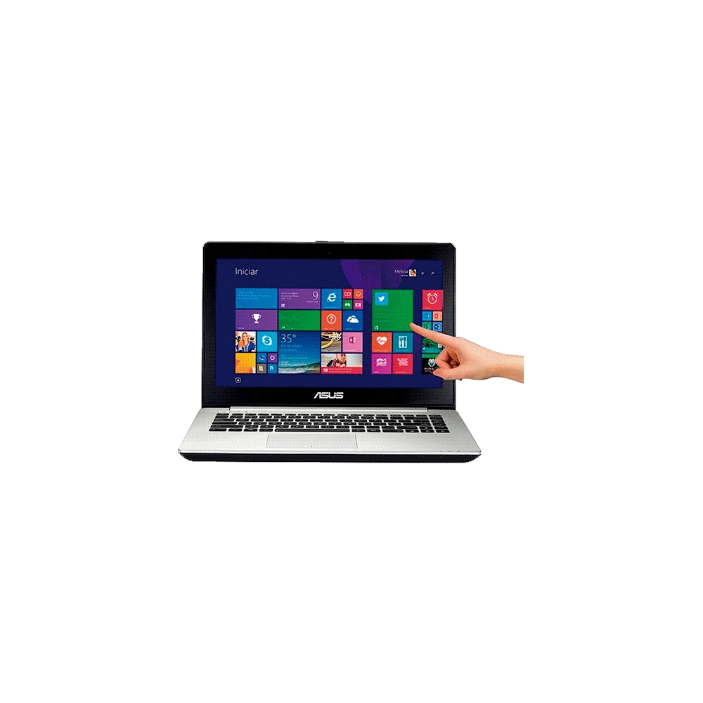Notebook Asus Vivobook S451LA-CA046H - RAM 8GB - Intel Core i5-4200U - HD 500GB - LED 14" Touchscreen - Windows 8