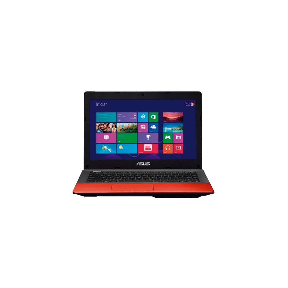 Notebook Asus K45A-VX142H - Intel Core i5-3210M - Vermelho - RAM 6GB - HD 500GB - LED 14" - Windows 8