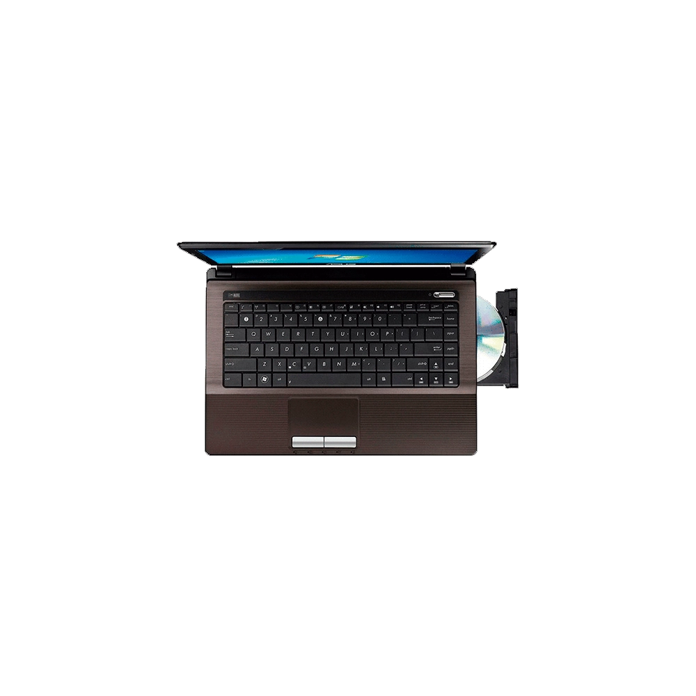 Notebook Asus K43U-VX122R - AMD Fusion C-60 - RAM 4GB - HD 500GB - LED 14" - Windows 7 Home Basic