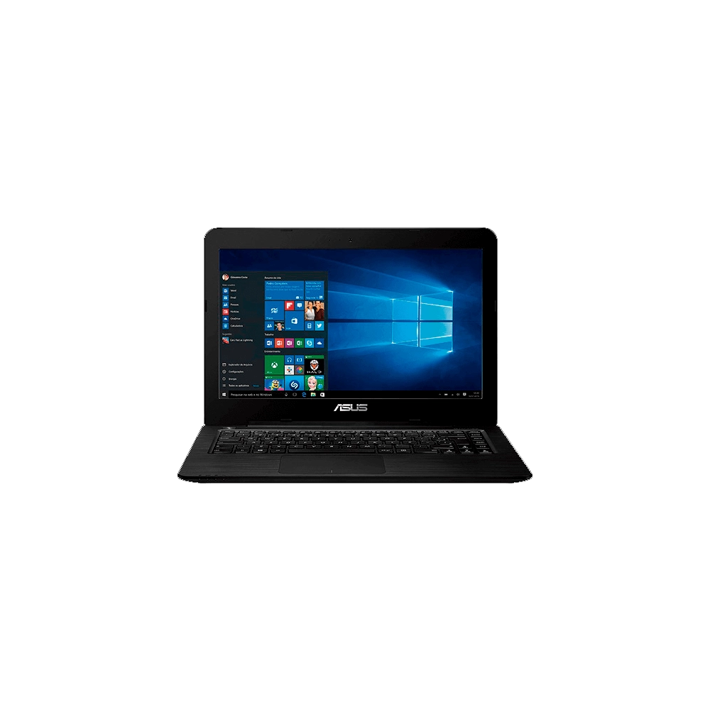Notebook ASUS Z450LA-WX009T - Intel Core i3-4005U - RAM 4GB - HD 1TB - Tela LED 14" - Windows 10 - Preto