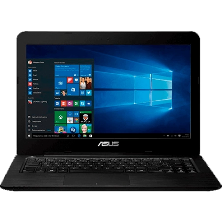 Notebook ASUS Z450LA-WX009T - Intel Core i3-4005U - RAM 4GB - HD 1TB - Tela LED 14" - Windows 10 - Preto