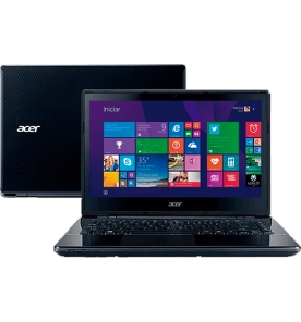 Notebook Acer E5-471-34W1 - Intel Core i3-5005U - RAM 4GB - HD 500GB - Tela LED 14" - Windows 8.1