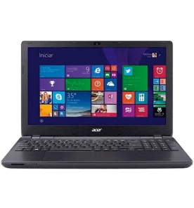 Notebook Acer E5-571-52ZK - Intel Core i5-5200U - RAM 4GB - HD 500GB - LED 15.6" - Windows 8.1 - Preto
