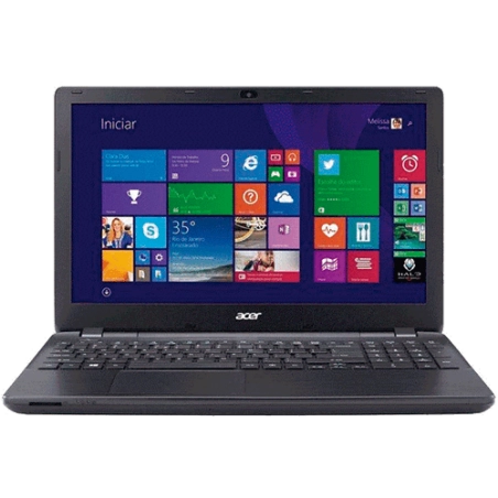 Notebook Acer E5-571-52ZK - Intel Core i5-5200U - RAM 4GB - HD 500GB - LED 15.6" - Windows 8.1 - Preto