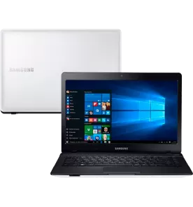 Notebook Samsung Ativ Book 3 - Branco - Intel Core i3-5005U - RAM 4GB - HD 1TB - Tela 14" - Windows 10