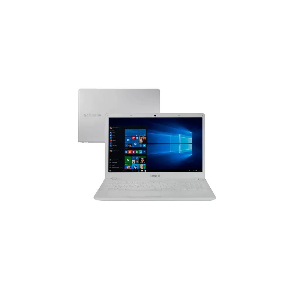 Notebook Samsung Expert X20 NP270E5K-KWWBR - Branco - Intel Core i5-5200U - RAM 4GB - HD 1TB - Tela 15.6" - Windows 10
