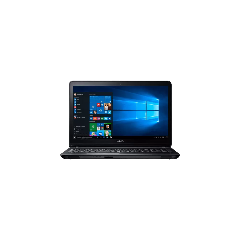 Notebook Sony Vaio FIT 15F VJF153B0811B - Preto - Intel Core i5-5200U - RAM 8GB - HD 1TB - Tela 15.6" - Windows 10