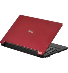 Netbook Philco 10D-V123LM - Vermelho - Intel Atom N2600 - RAM 2GB - HD 320GB - Tela 10" - Linux