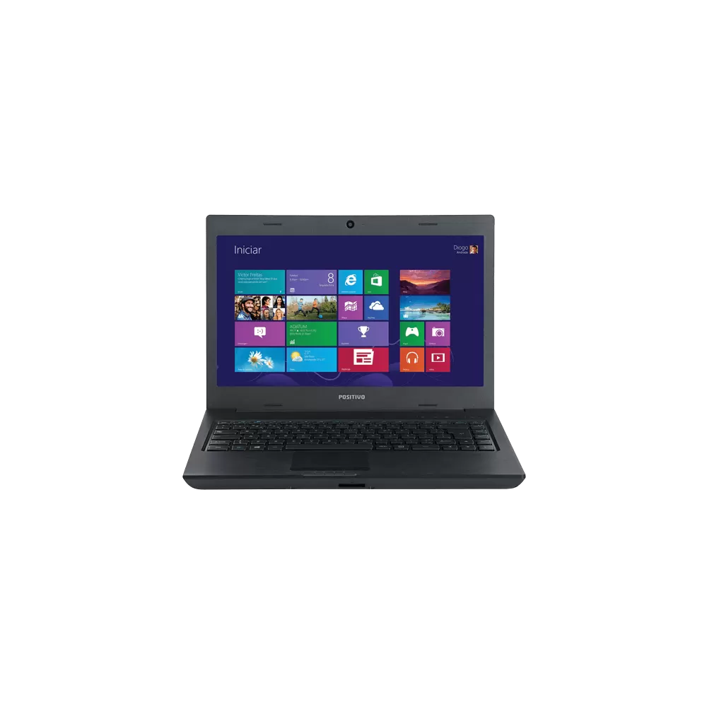 Notebook Positivo Premium S5005 - Preto - Intel Core i3-2328M - RAM 4GB - HD 500GB - Tela 14" - Windows 8