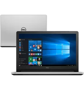 Notebook Dell Inspiron I15-5558-A45 - Branco - Intel Core i7-5500U - RAM 4GB - HD 500GB - Tela 15.6" - Windows 10