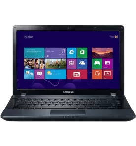 Notebook Samsung ATIV Book 2 NP270E4E-KD8BR - Preto - Intel Celeron 1007U - RAM 2GB - HD 500GB - Tela 14" - Windows 8